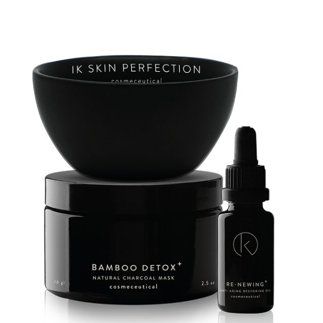 RENEW & GLOW | Bamboo Detox Mask en Re-newing | IK Skin Perfection