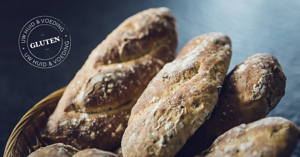 Geen gluten meer eten: goed voor de huid? - blog