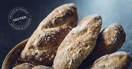 geen gluten meer eten: goed voor de huid?